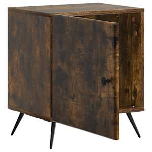 Noční skříňka 2 pcs Kouřový dub 43 x 34,5 x 50 cm - obrázek 6