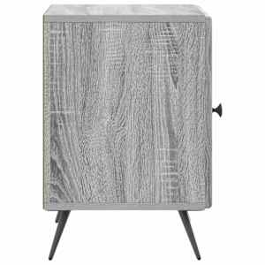 Noční skříňka 2 pcs Šedá sonoma 43 x 34,5 x 50 cm - obrázek 8