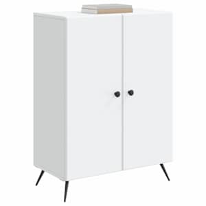 Servírovací skříň Bílá 66 x 34,5 x 90 cm Kompozitní dřevo - obrázek 3