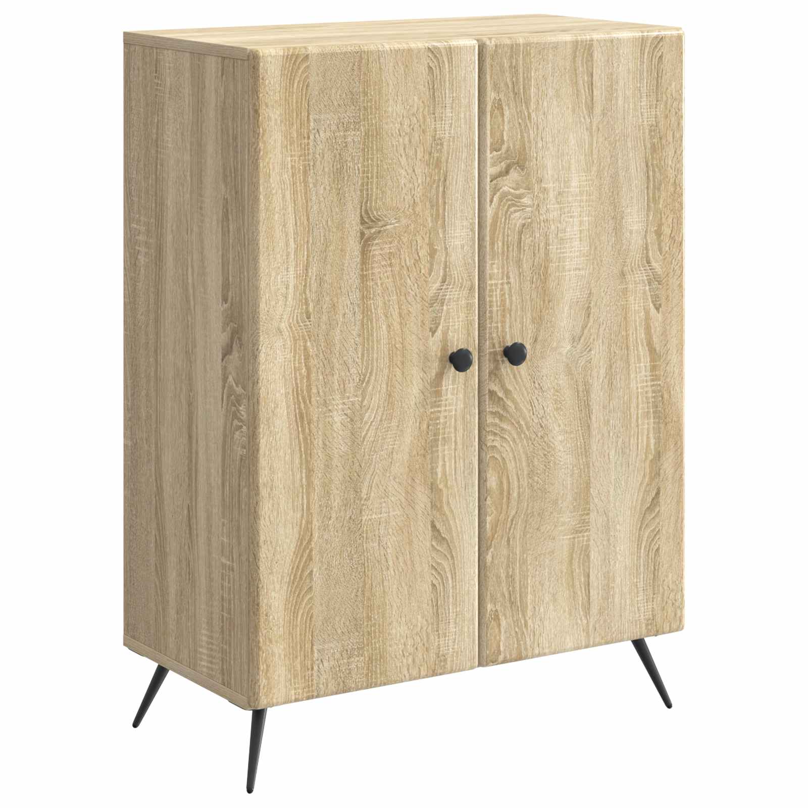 vidaXL Bufet Stejar Sonoma 66 x 34,5 x 90 cm Lemn prelucrat