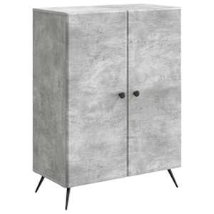 Servírovací skříň Betonově šedá 66 x 34,5 x 90 cm - obrázek 2