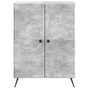 Servírovací skříň Betonově šedá 66 x 34,5 x 90 cm - obrázek 6