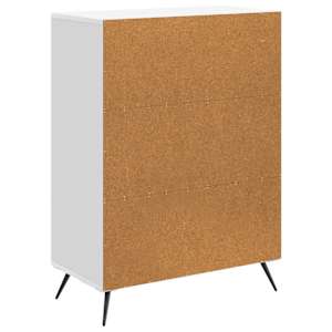 Servírovací skříň Bílá s vysokým leskem 66 x 34,5 x 90 cm - obrázek 8