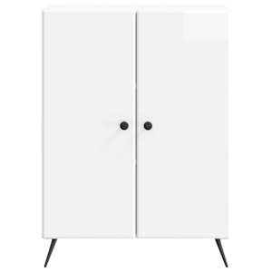 Servírovací skříň Bílá s vysokým leskem 66 x 34,5 x 90 cm - obrázek 6