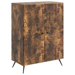 Servírovací skříň Kouřový dub 66 x 34,5 x 90 cm - obrázek 2