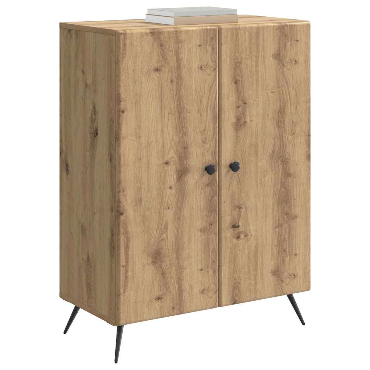 Sideboard 66 x 34,5 x 90 cm Konstrueret træ - Billede 3