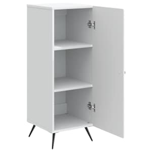 Servírovací skříň Bílá 33 x 34,5 x 90 cm Kompozitní dřevo - obrázek 5