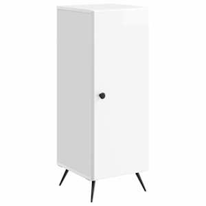 Servírovací skříň Bílá s vysokým leskem 33 x 34,5 x 90 cm - obrázek 2