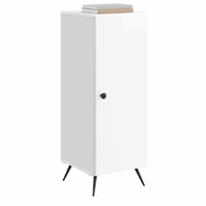 Servírovací skříň Bílá s vysokým leskem 33 x 34,5 x 90 cm - obrázek 3