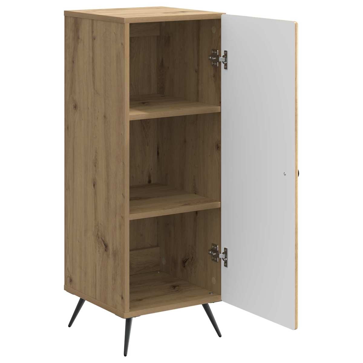 Sideboard 33 x 34,5 x 90 cm Konstrueret træ - Billede 4
