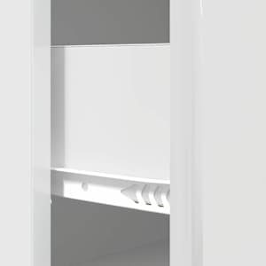 Skříň se zásuvkami Bílá s vysokým leskem 66 x 34,5 x 90 cm - obrázek 10