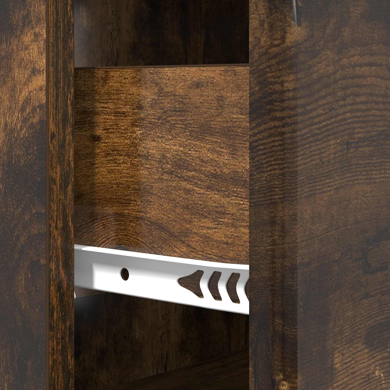 Predalna omara Dimljen hrast 66 x 34,5 x 90 cm Inženirski les - slika 8