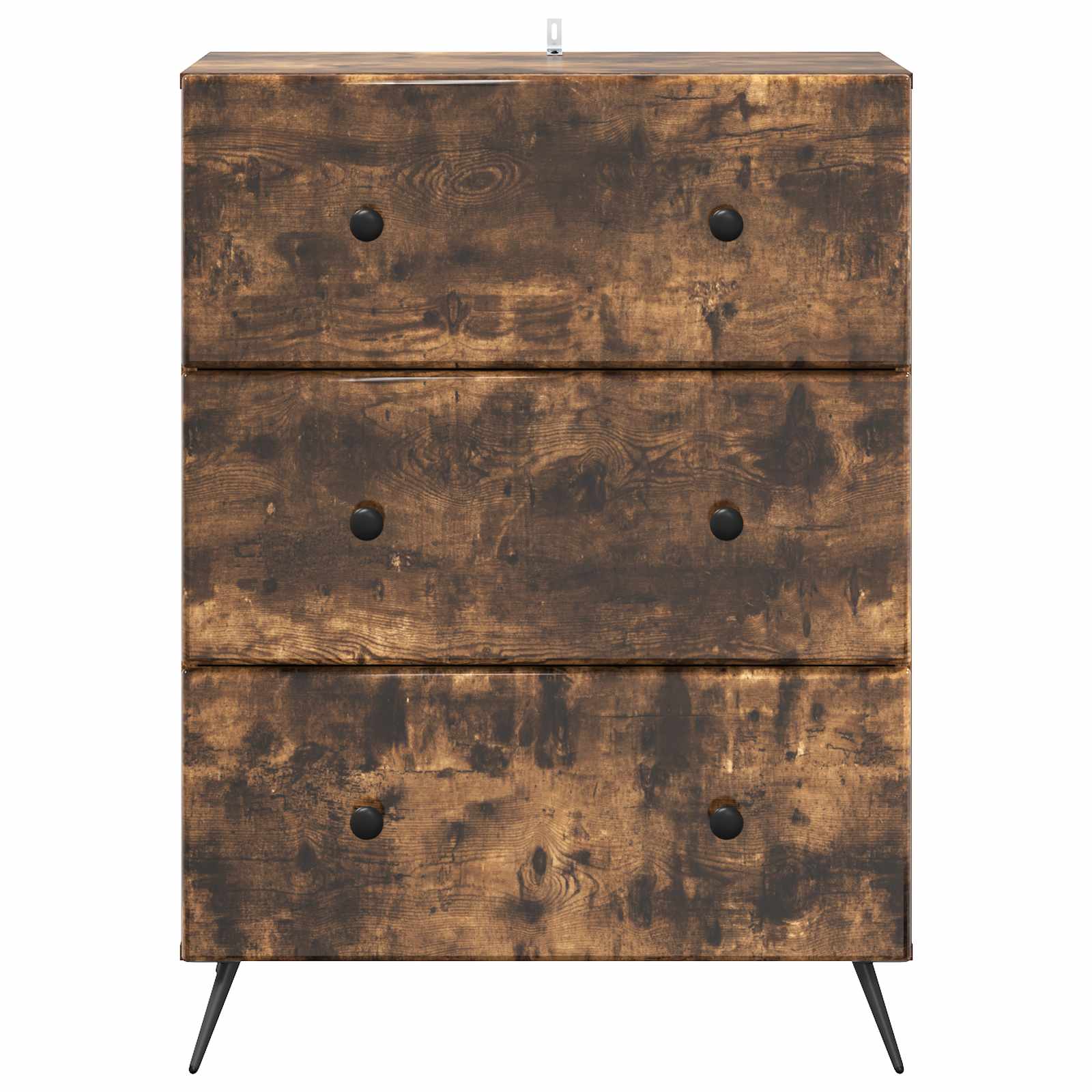 Predalna omara Dimljen hrast 66 x 34,5 x 90 cm Inženirski les - slika 4