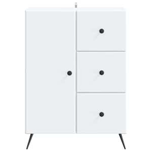 Servírovací skříň Bílá 66 x 34,5 x 90 cm Kompozitní dřevo - obrázek 4