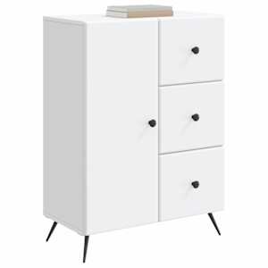 Servírovací skříň Bílá 66 x 34,5 x 90 cm Kompozitní dřevo - obrázek 2
