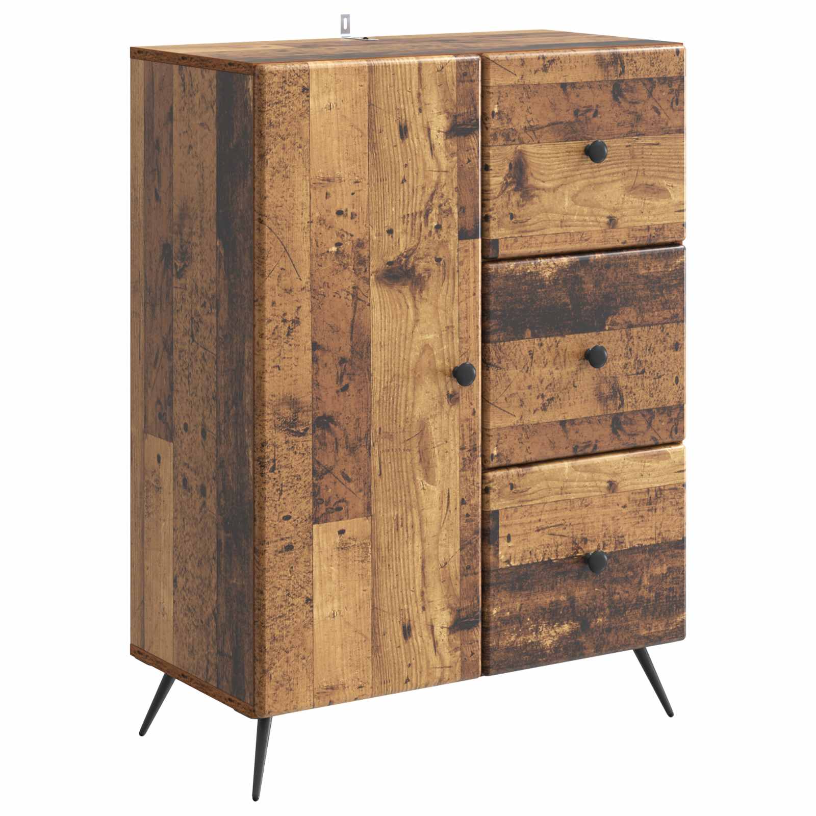Kõide sahtliga Vana puit 66 x 34,5 x 90 cm Tehispuit