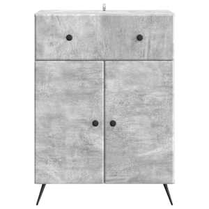 Servírovací skříň se zásuvkou Betonově šedá 66 x 34,5 x 90 cm - obrázek 6