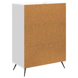 Servírovací skříň Bílá s vysokým leskem 66 x 34,5 x 90 cm - obrázek 8