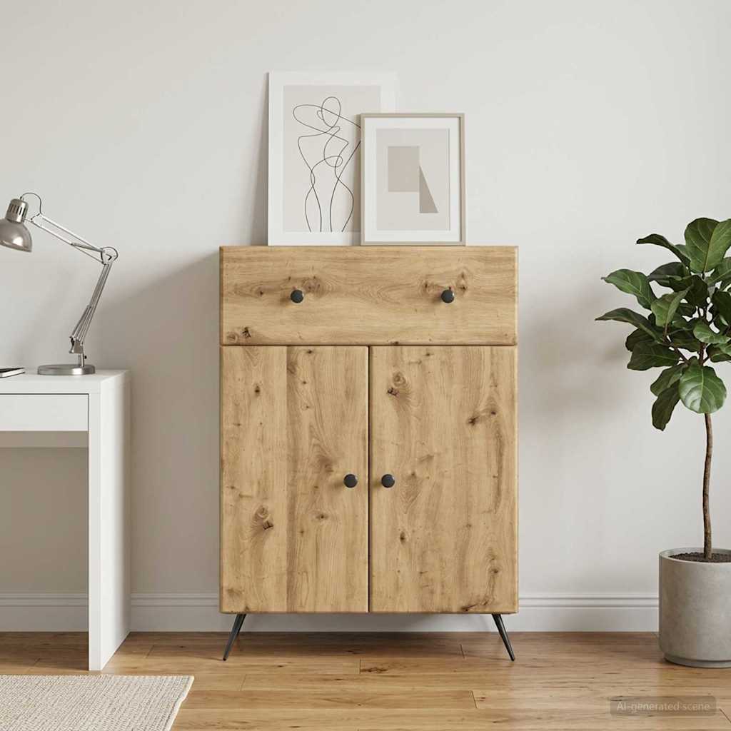 Kõide sahtliga Artisan tamm 66 x 34,5 x 90 cm Tehispuit