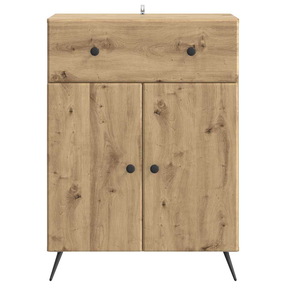 Sideboard 66 x 34,5 x 90 cm Konstrueret træ - Billede 5