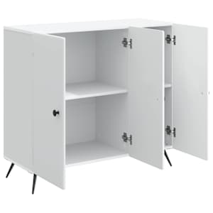 Servírovací skříň Bílá 89 x 34,5 x 80 cm Kompozitní dřevo - obrázek 3