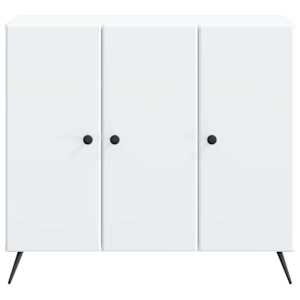 Servírovací skříň Bílá 89 x 34,5 x 80 cm Kompozitní dřevo - obrázek 4