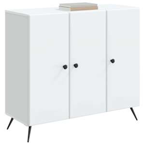 Servírovací skříň Bílá 89 x 34,5 x 80 cm Kompozitní dřevo - obrázek 2