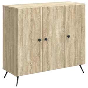 Servírovací skříň Dub sonoma 89 x 34,5 x 80 cm Kompozitní dřevo - obrázek 2