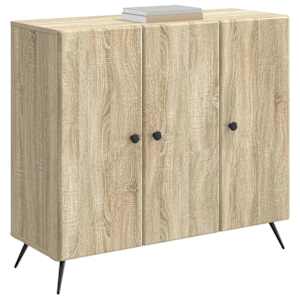 Servírovací skříň Dub sonoma 89 x 34,5 x 80 cm Kompozitní dřevo - obrázek 3
