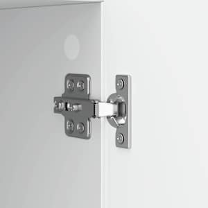 Servírovací skříň Bílá s vysokým leskem 89 x 34,5 x 80 cm - obrázek 9