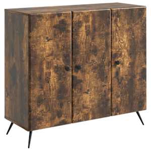 Servírovací skříň Kouřový dub 89 x 34,5 x 80 cm - obrázek 2