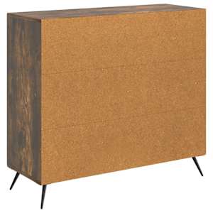 Servírovací skříň Kouřový dub 89 x 34,5 x 80 cm - obrázek 8
