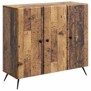 vidaXL K&otilde;ide Vana puit 89 x 34,5 x 80 cm Tehispuit