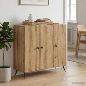 Servírovací skříň Dub artisan 89 x 34,5 x 80 cm - obrázek 1