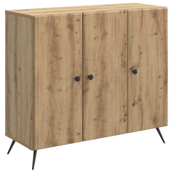 vidaXL K&otilde;ide Artisan tamm 89 x 34,5 x 80 cm Tehispuit