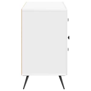 Servírovací skříň Bílá s vysokým leskem 89 x 34,5 x 60 cm - obrázek 7