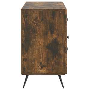 Servírovací skříň se zásuvkou Kouřový dub 89 x 34,5 x 60 cm - obrázek 7