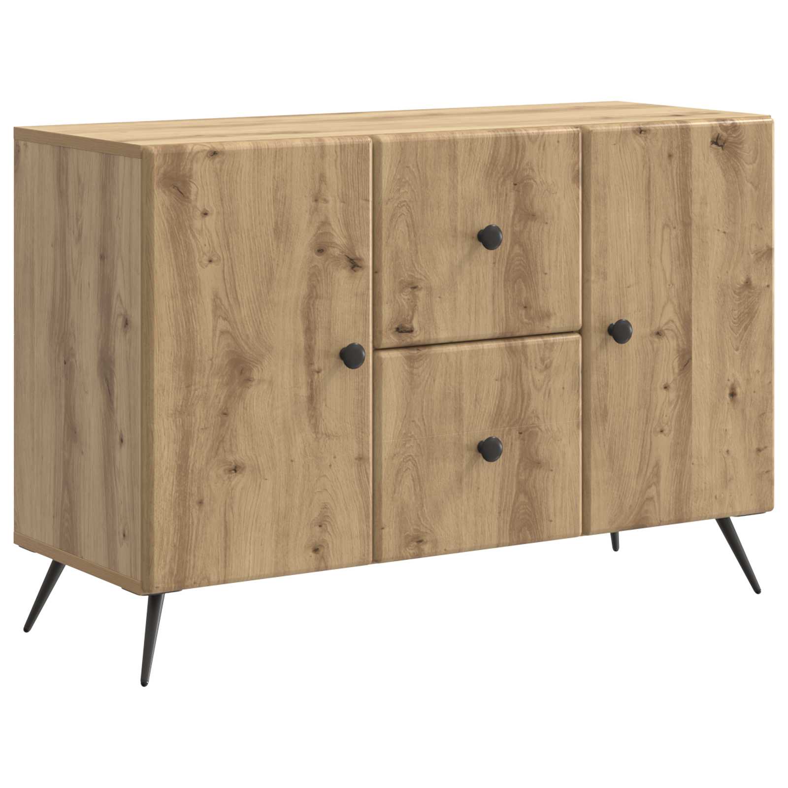Kõide sahtliga Artisan tamm 89 x 34,5 x 60 cm Tehispuit
