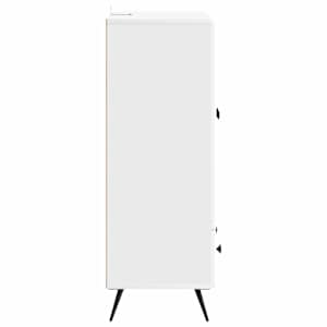 Servírovací skříň Bílá 66 x 34,5 x 95 cm Kompozitní dřevo - obrázek 6