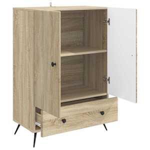 Servírovací skříň Dub sonoma 66 x 34,5 x 95 cm Kompozitní dřevo - obrázek 4