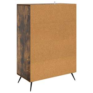 Servírovací skříň se zásuvkou Kouřový dub 66 x 34,5 x 95 cm - obrázek 7