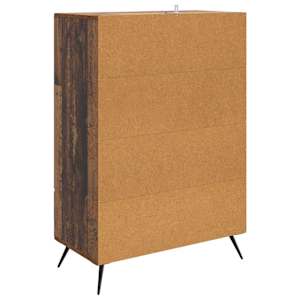 Servírovací skříň se zásuvkou Staré dřevo 66 x 34,5 x 95 cm - obrázek 7