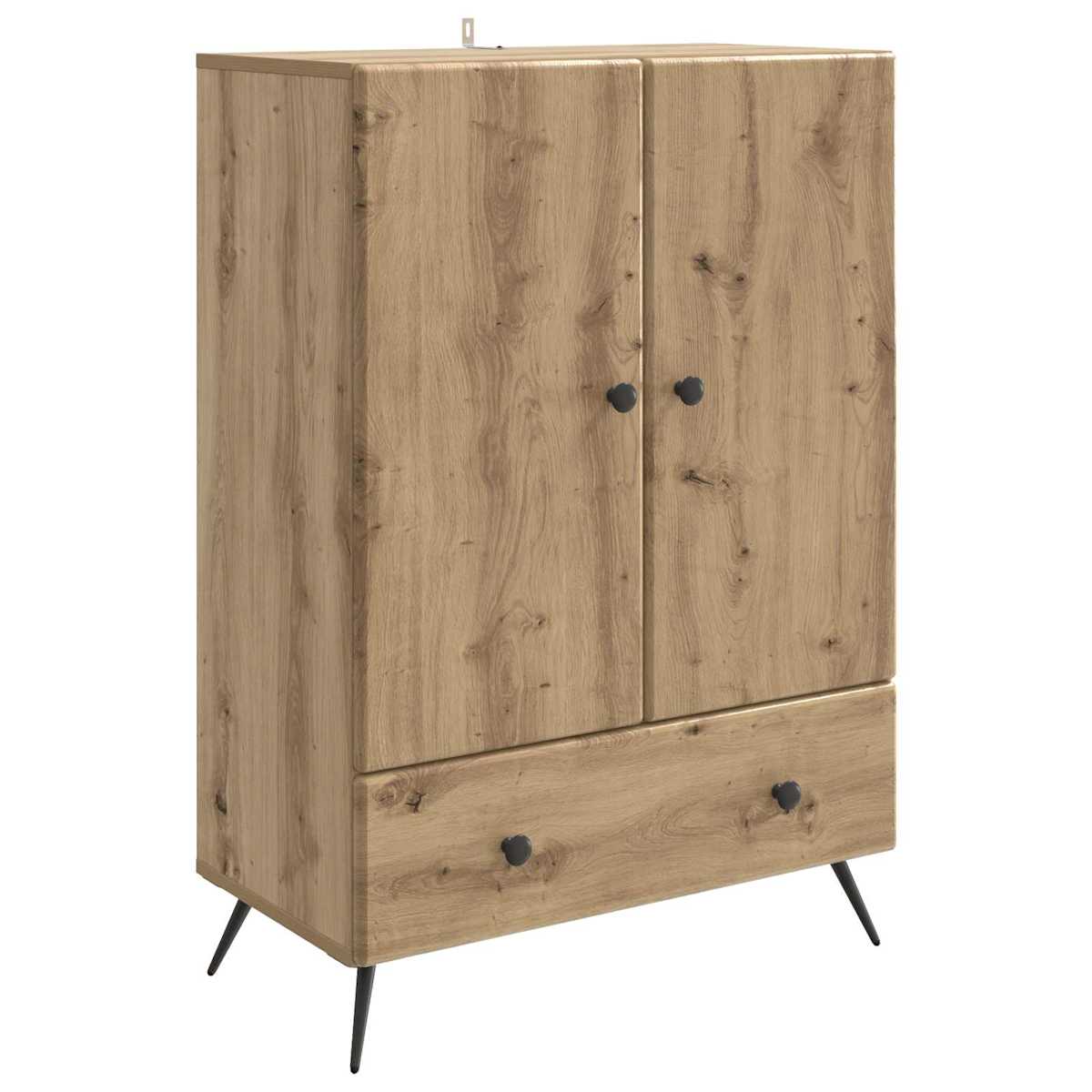 Sideboard 66 x 34,5 x 95 cm Konstrueret træ - Billede 2