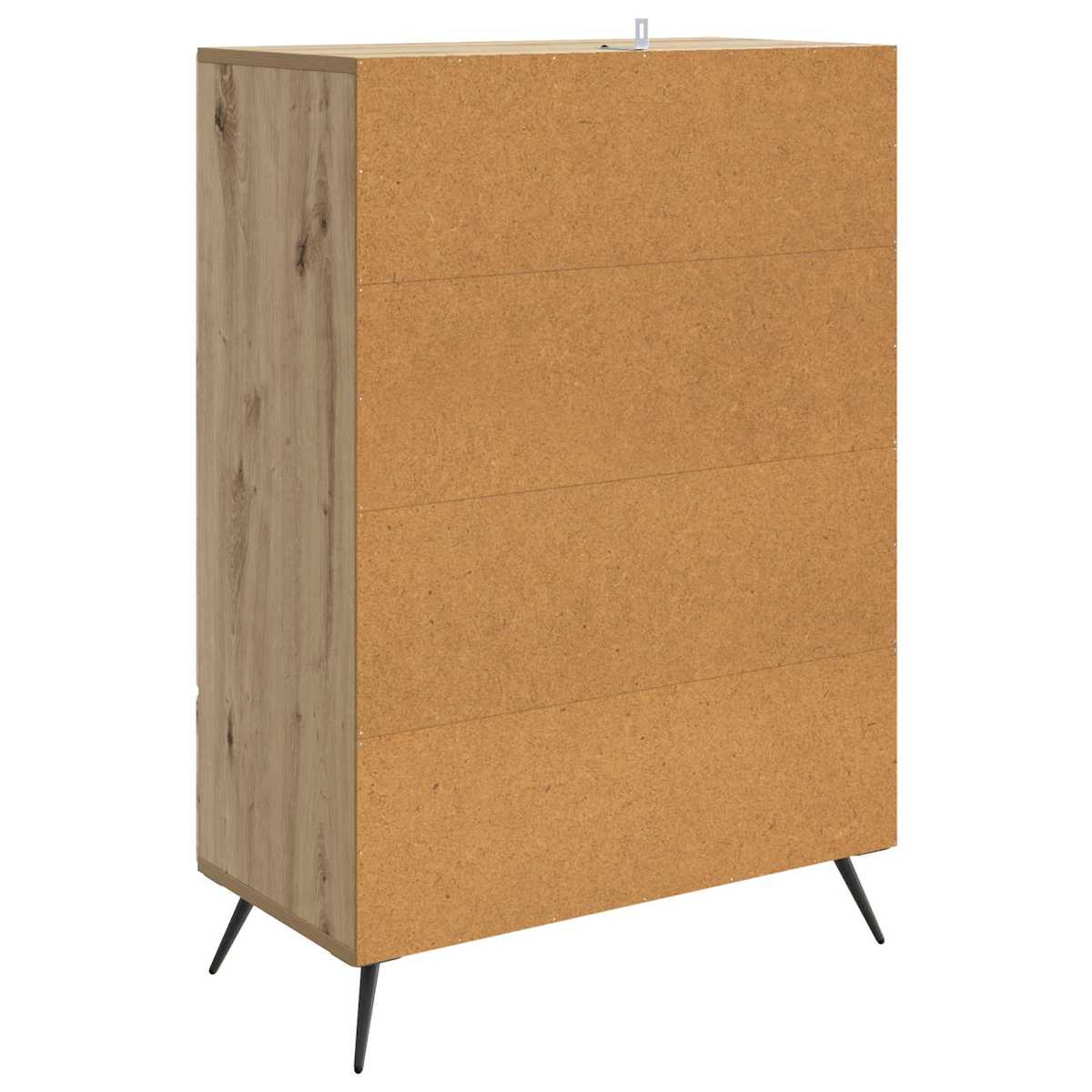 Sideboard 66 x 34,5 x 95 cm Konstrueret træ - Billede 7
