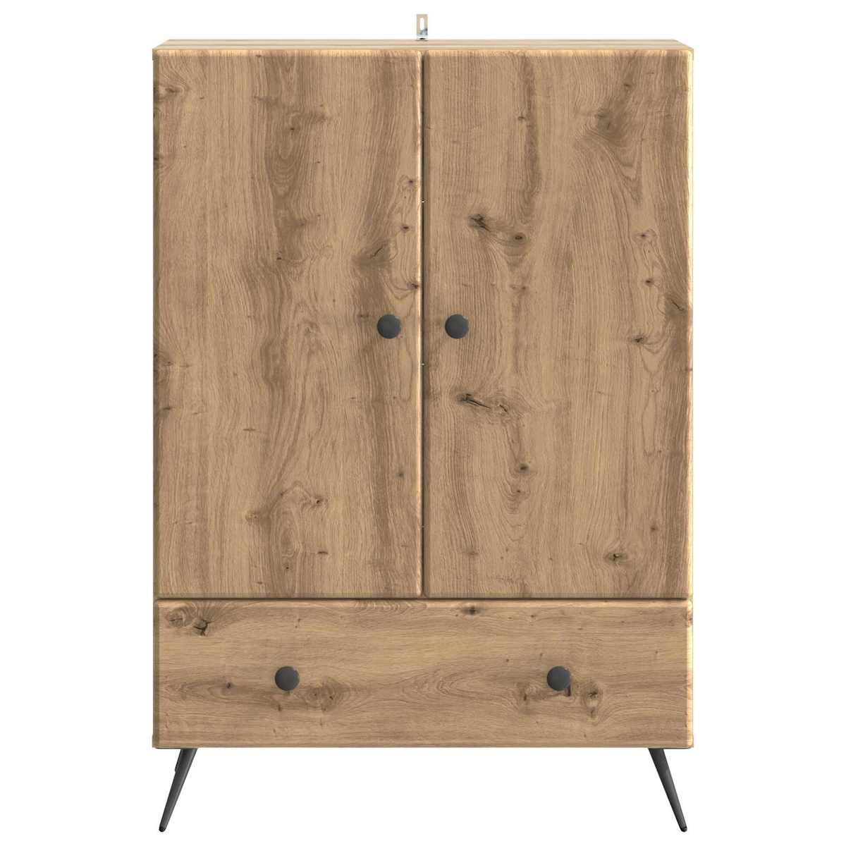 Sideboard 66 x 34,5 x 95 cm Konstrueret træ - Billede 5