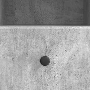 Televizní skříň se zásuvkou Betonově šedá 102 x 34,5 x 50 cm - obrázek 10