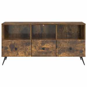 Televizní skříň Kouřový dub 102 x 34,5 x 50 cm Kompozitní dřevo - obrázek 6