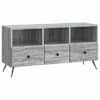 vidaXL Telerikapp sahtliga Hall Sonoma 102 x 34,5 x 50 cm Tehispuit