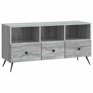 TV omarica Siva Sonoma 102 x 34,5 x 50 cm Inženirski les