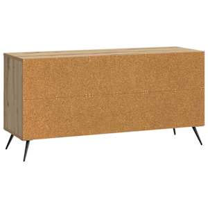 Televizní skříň 102 x 34,5 x 50 cm Dub artisan Kompozitní dřevo - obrázek 8